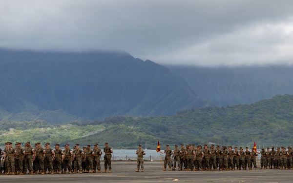 MARFORPAC hosts change of command ceremony