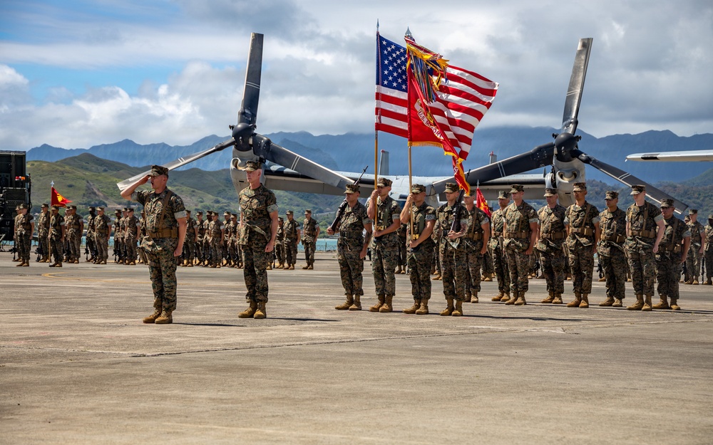 MARFORPAC hosts change of command ceremony