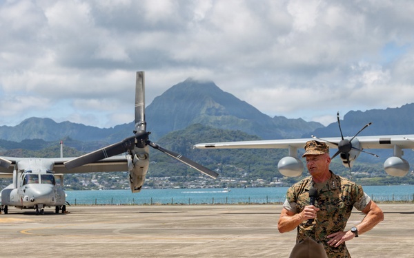 MARFORPAC hosts change of command ceremony