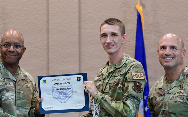 Keesler's newest staff sergeants celebrated