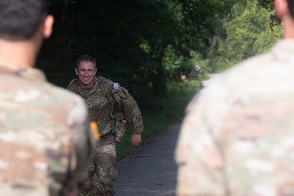 JTF-DC Participates in Norwegian Ruck March