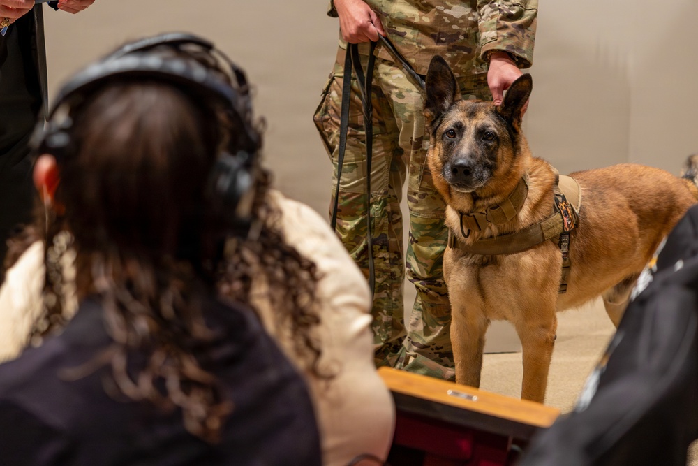 The City of Wichita Falls Honors 82nd SFS MWD Kevin for His Dedicated Service
