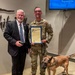 The City of Wichita Falls Honors 82nd SFS MWD Kevin for His Dedicated Service