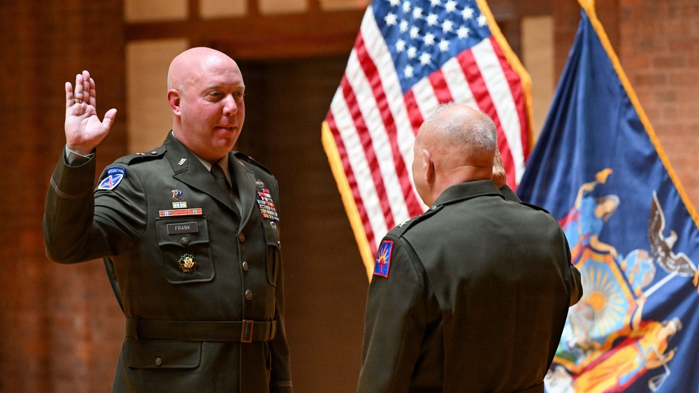 NYARNG Brig. Gen. Bradley Frank Promotion Ceremony