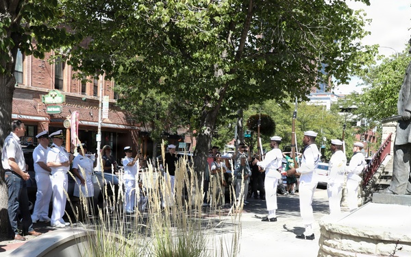 Billings Western Heritage Center Navy Ceremonial Guard performance