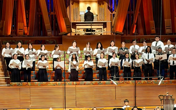 Army Reserve Musicians Take the Stage at Walt Disney Concert Hall