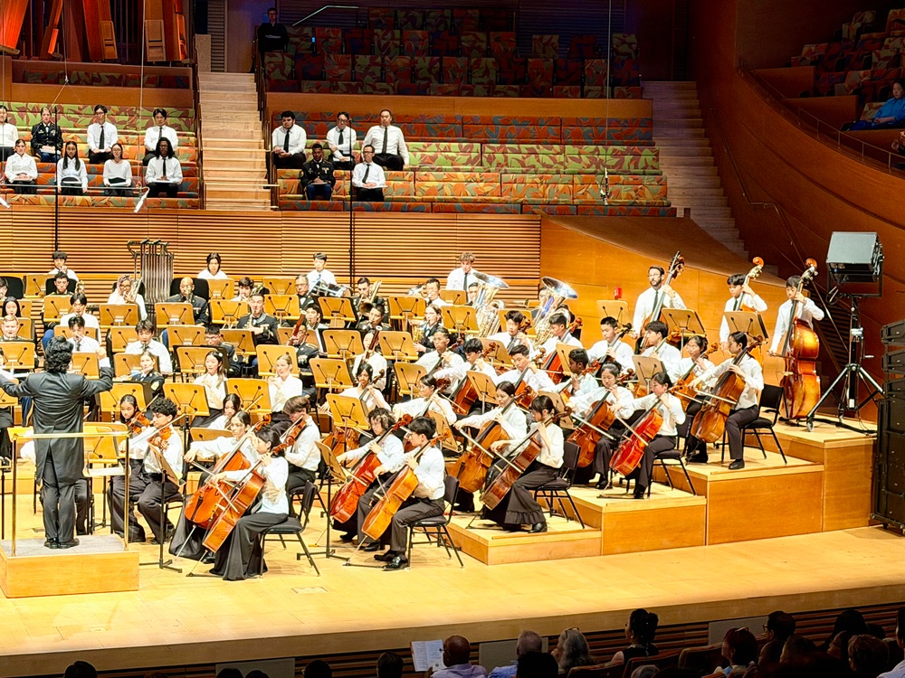 Army Reserve Musicians Take the Stage at Walt Disney Concert Hall
