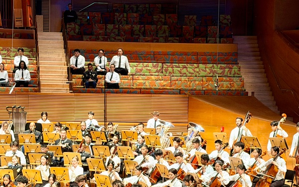 Army Reserve Musicians Take the Stage at Walt Disney Concert Hall