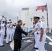 Special Advisor to the Prime Minister of Japan Visits USS Howard