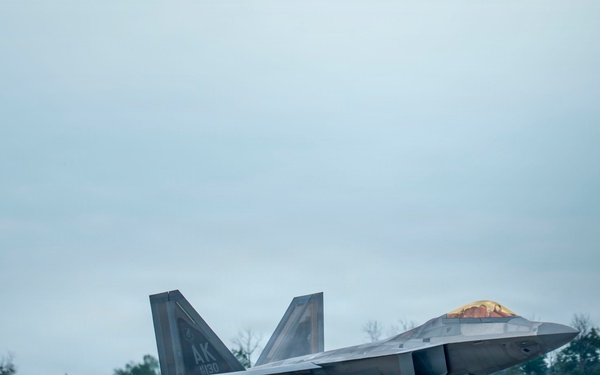 Raptor Demonstration Team Performs in Canada