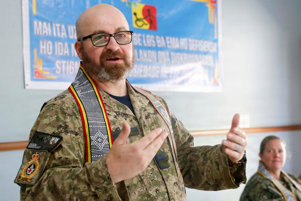 Pacific Partnership 2026 conducts host nation outreach engagement event at Liman Hamutuk Rehabilation Center