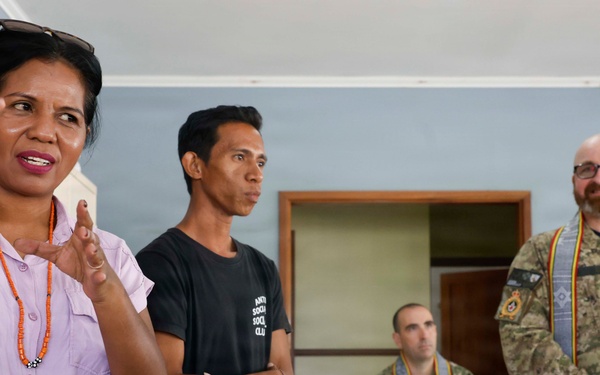 Pacific Partnership 2026 conducts host nation outreach engagement event at Liman Hamutuk Rehabilation Center