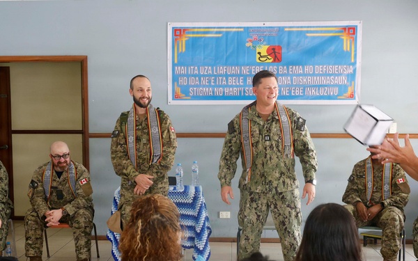 Pacific Partnership 2026 conducts host nation outreach engagement event at Liman Hamutuk Rehabilation Center
