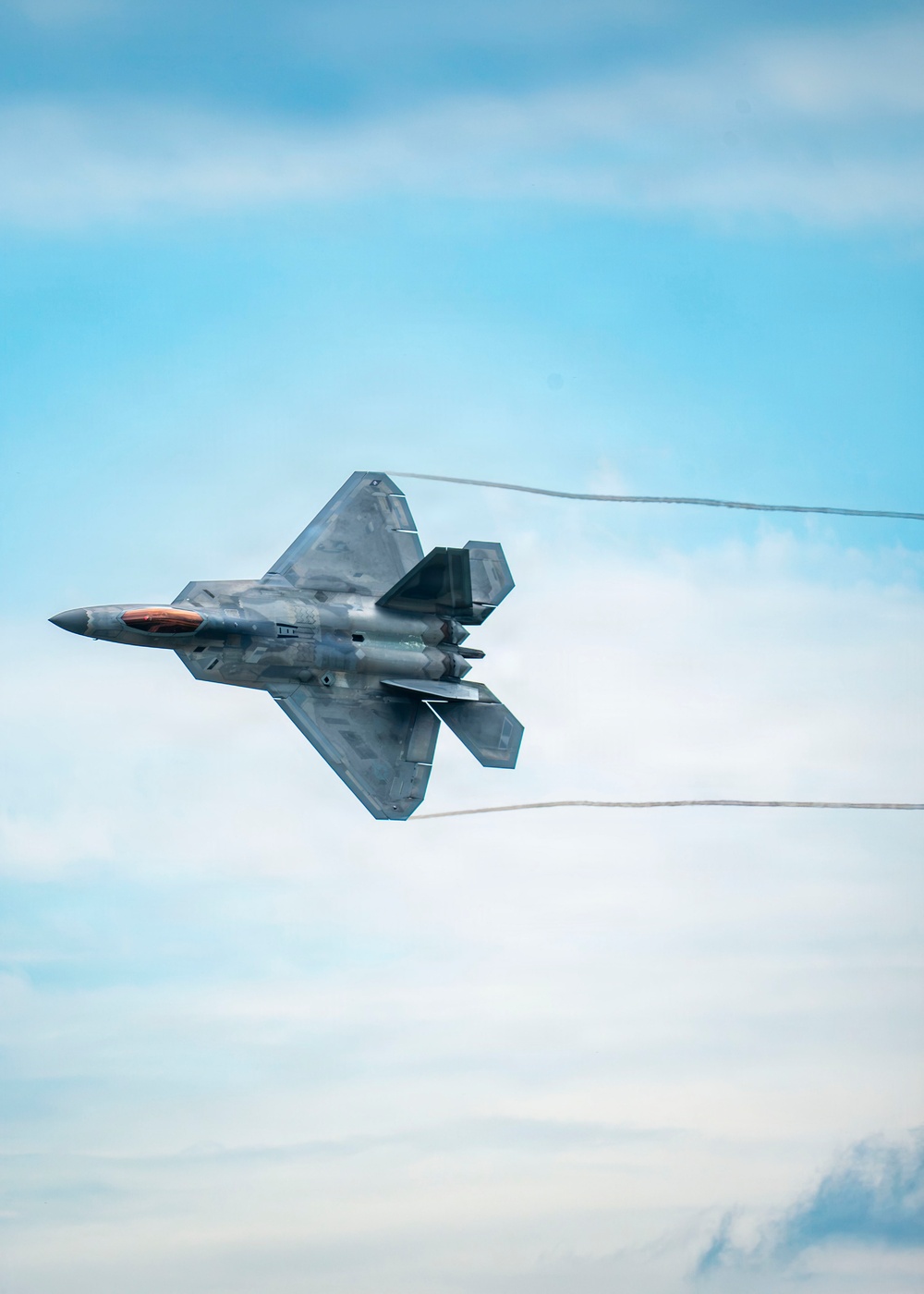 F-22 Raptor Captivates Crowds at Cold Lake Airshow