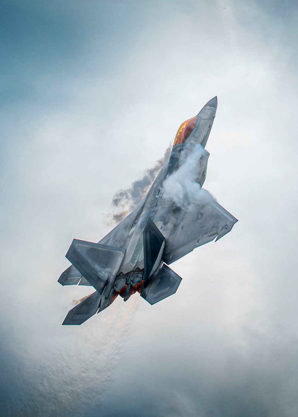 F-22 Raptor Captivates Crowds at Cold Lake Airshow