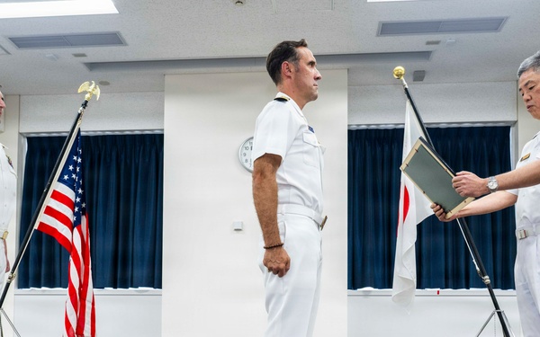 DESRON 15 commodore awarded Japan's Defense Cooperation Medal