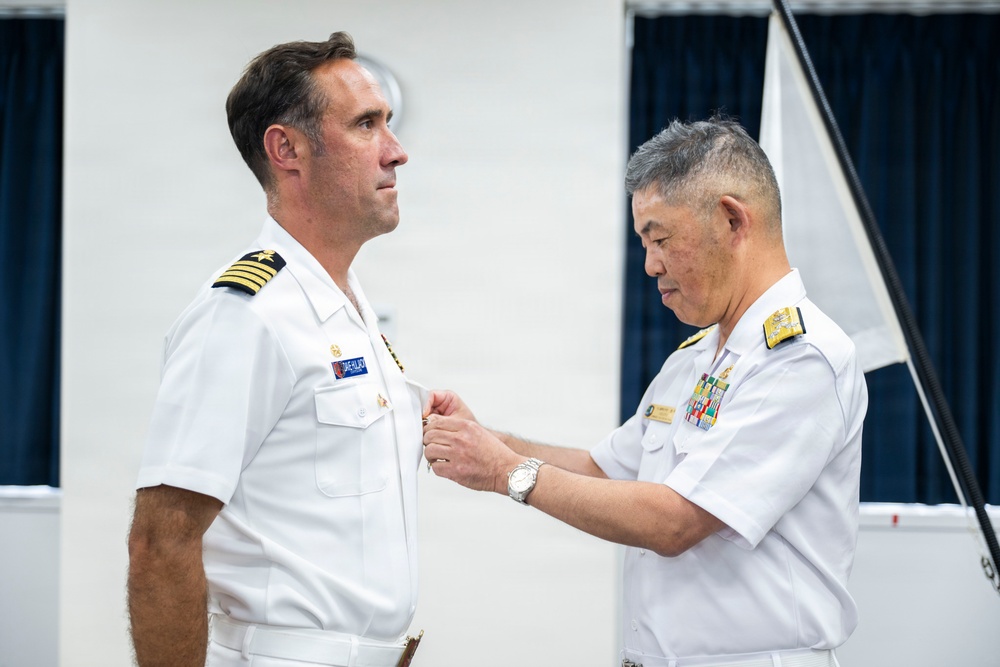 DESRON 15 commodore awarded Japan's Defense Cooperation Medal