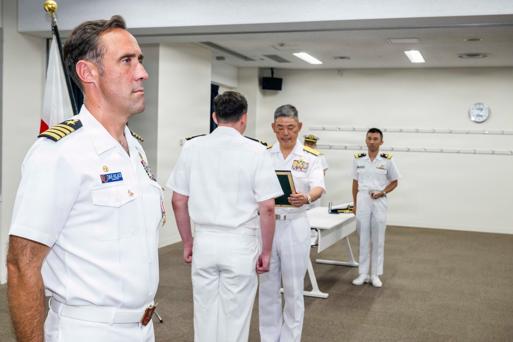 DESRON 15 commodore awarded Japan's Defense Cooperation Medal