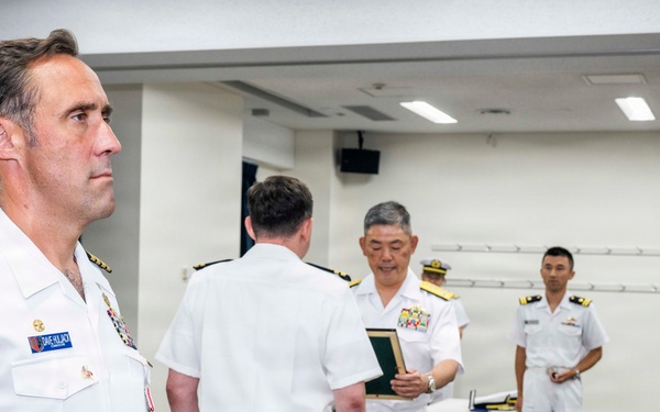 DESRON 15 commodore awarded Japan's Defense Cooperation Medal