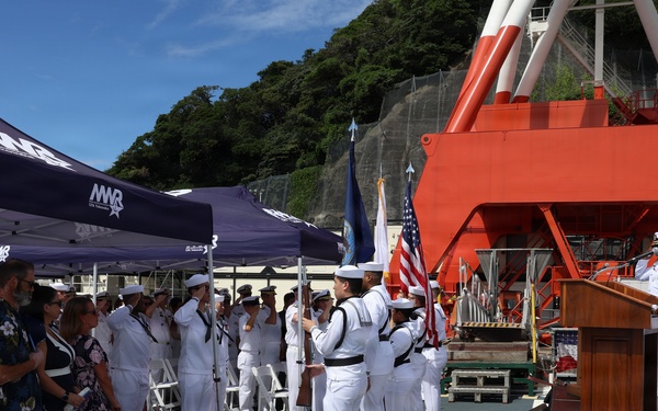 DESRON 15 Change of Command aboard USS Howard