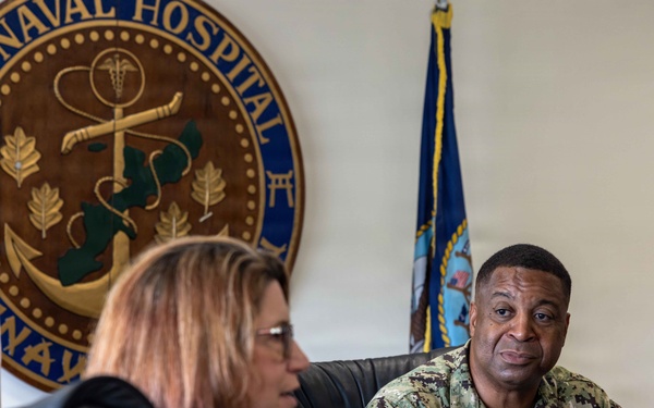 U.S. Naval Hospital Okinawa Hosts Marine Corps Commanding General Spouses