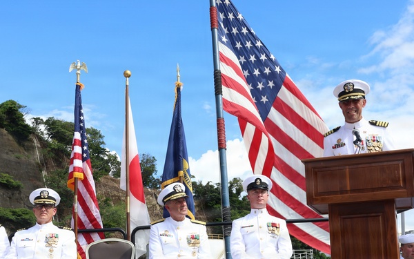 DESRON 15 Change of Command aboard USS Howard