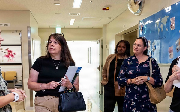 U.S. Naval Hospital Okinawa Hosts Marine Corps Commanding General Spouses