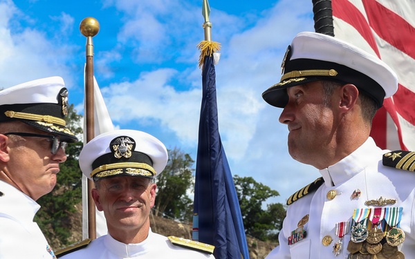 DESRON 15 Change of Command aboard USS Howard