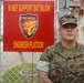 III Marine Expeditionary Force Support Battalion Marine rushes to aid occupants during Chatan hotel fire