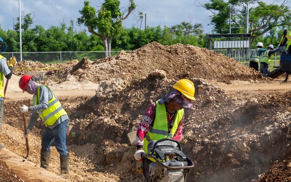 USACE builds classrooms for Koblerville Elementary School in Saipan.