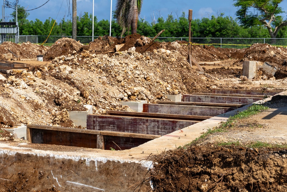 USACE builds classrooms for Koblerville Elementary School in Saipan.