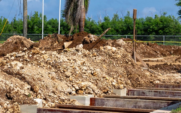 USACE builds classrooms for Koblerville Elementary School in Saipan.