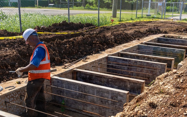 USACE builds classrooms for Koblerville Elementary School in Saipan.