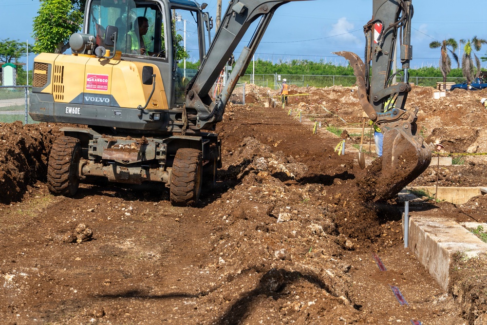 USACE builds classrooms for Koblerville Elementary School in Saipan.