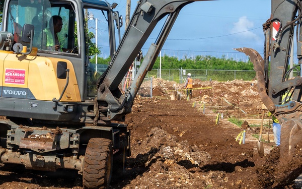 USACE builds classrooms for Koblerville Elementary School in Saipan.