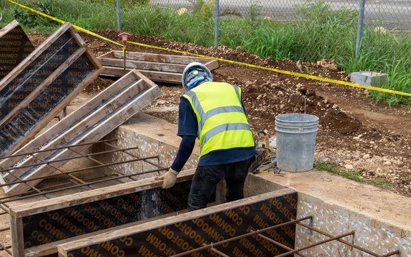 USACE builds classrooms for Koblerville Elementary School in Saipan.