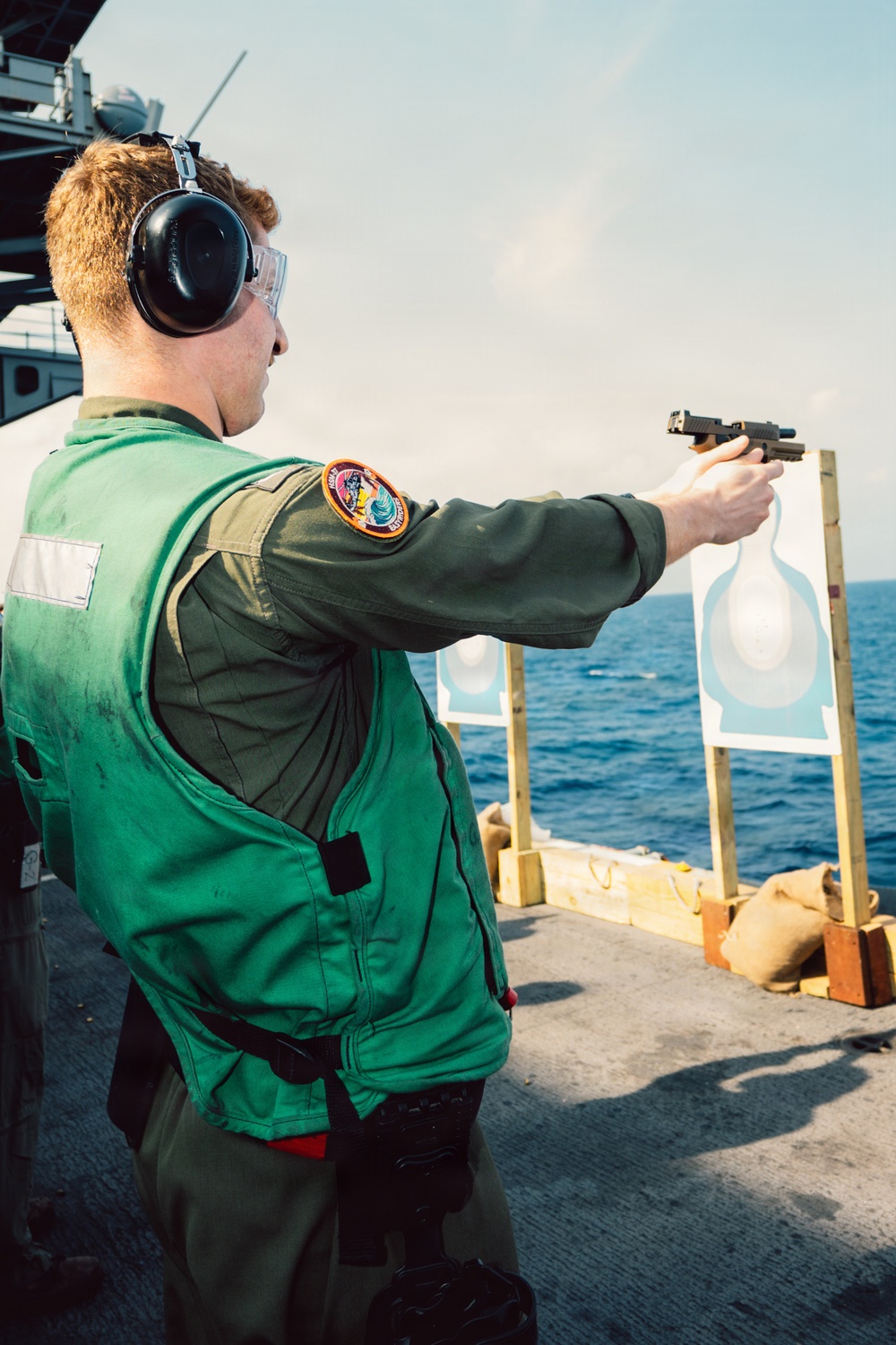 George Washington Conducts Live Fire Exercise