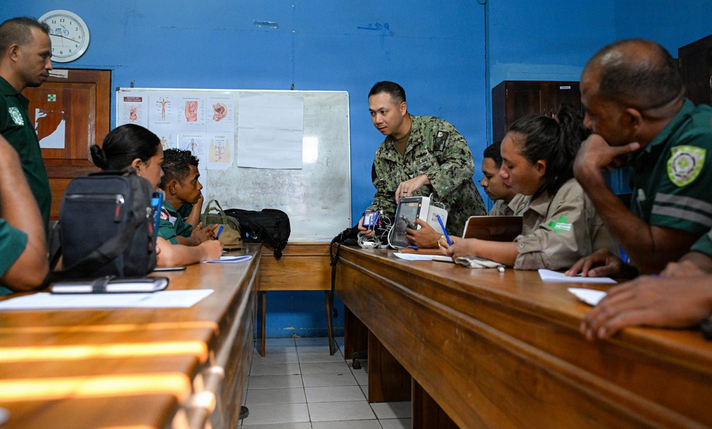 Pacific Partnership 2026 Holds Healthcare Subject Matter Expert Exchange Events in Dili, Timor-Leste