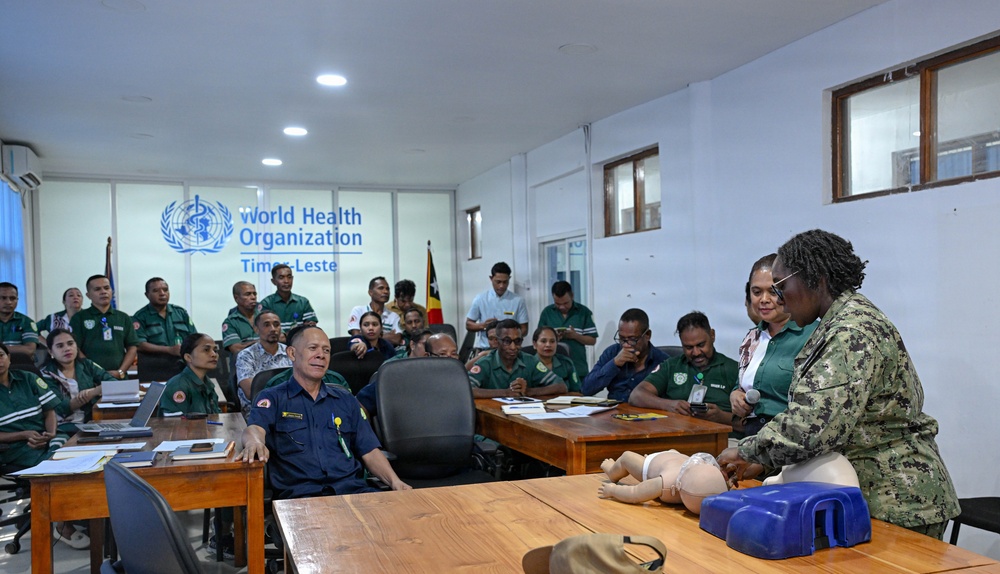 Pacific Partnership 2026 Holds Healthcare Subject Matter Expert Exchange Events in Dili, Timor-Leste