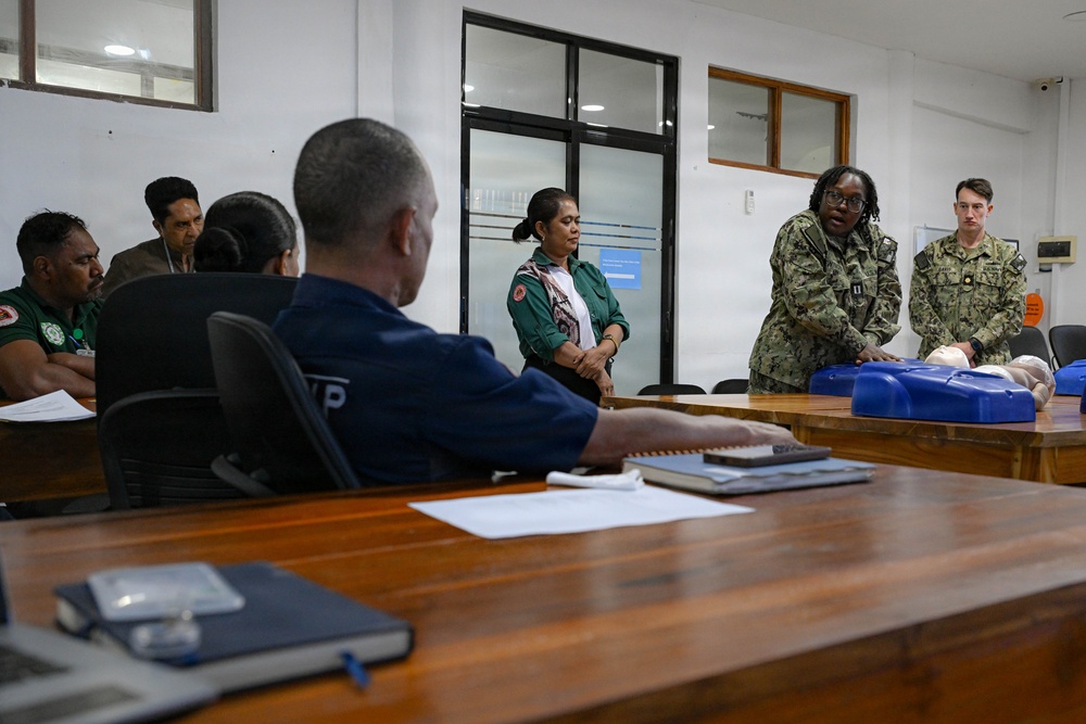Pacific Partnership 2026 Holds Healthcare Subject Matter Expert Exchange Events in Dili, Timor-Leste