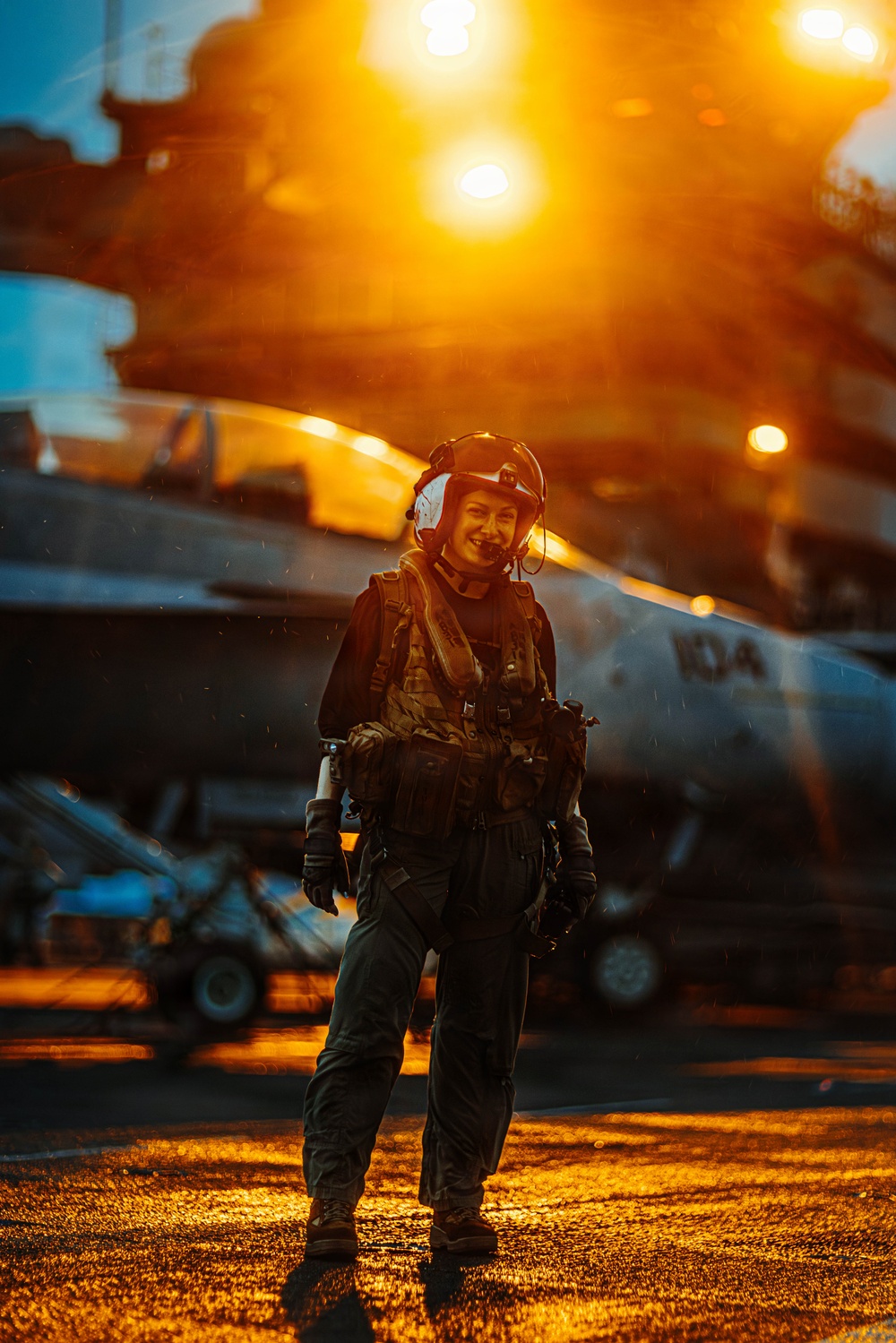 George Washington Conducts Flight Operations