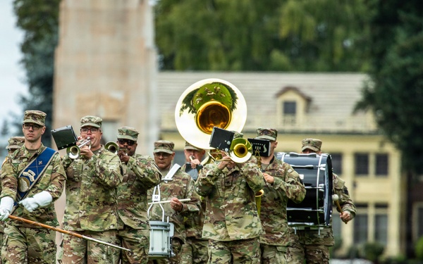 104th Division (Leader Training) casing ceremony