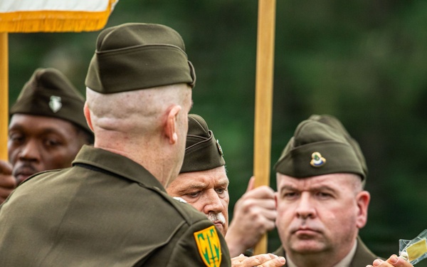 104th Division (Leader Training) casing ceremony