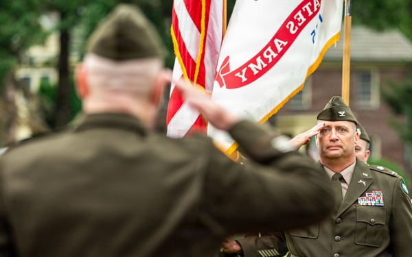 104th Division (Leader Training) casing ceremony