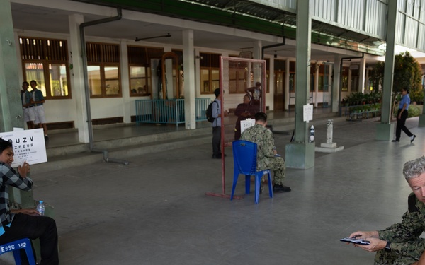 Pacific Partnership 2026 provides vision screenings at São Carlos Borromeu Manleuana School in Dili, Timor-Leste