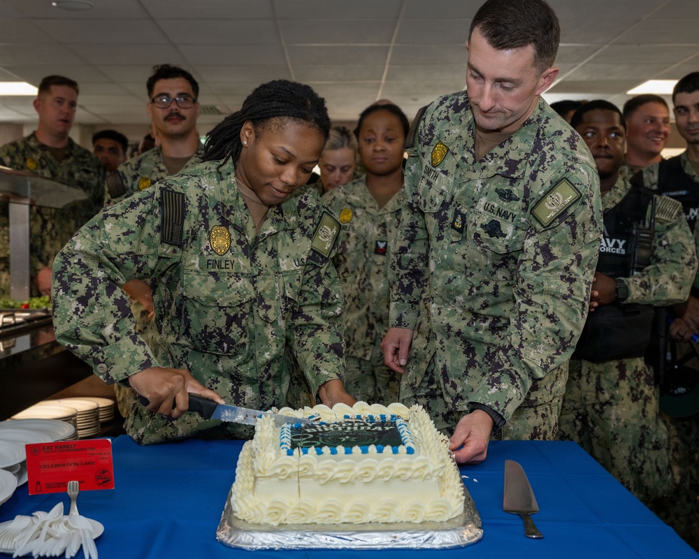 NSA Souda Bay Celebrates the Master-at-Arms’ Birthday