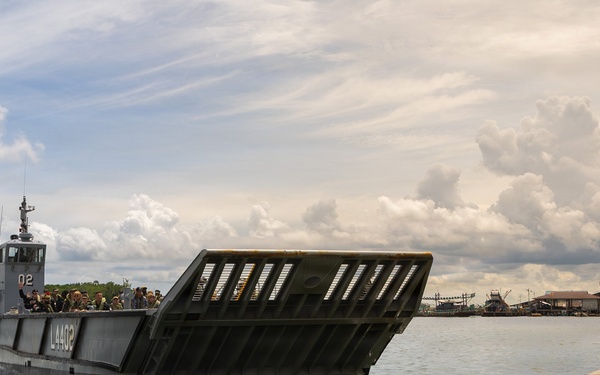 Pacific Partnership 2026 arrives in Indonesia aboard Royal Australian Navy HMAS Choules (L100)