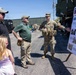 Soldier Explains Brigade's Role to Visitors