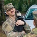 Military police and Civil Affairs Soldiers volunteer at Vilnius animal shelter