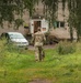 Military police and Civil Affairs Soldiers volunteer at Vilnius animal shelter